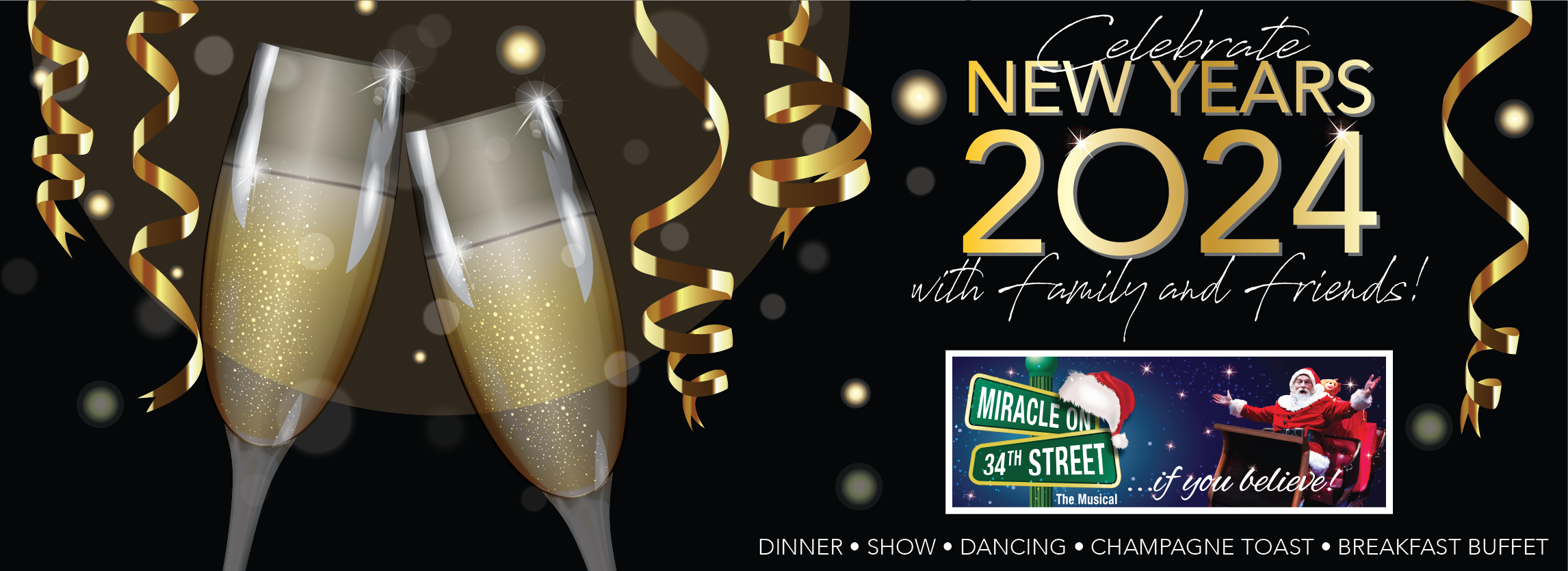 Toby's New Years Eve Event - Toby's Dinner Theatre