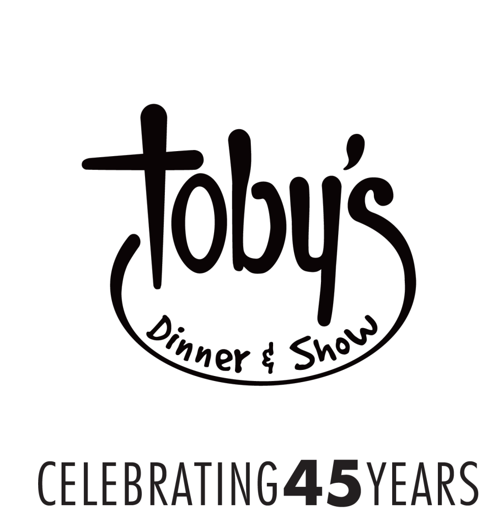 Toby’s 45 Years Logo-BLACK